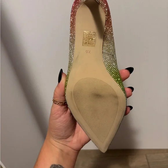 Jeffrey Campbell Rainbow Crystal Heels - Picture 11 of 15